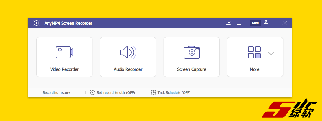 简单录屏视频制作软件 AnyMP4 Screen Recorder 1.3.62 英文版