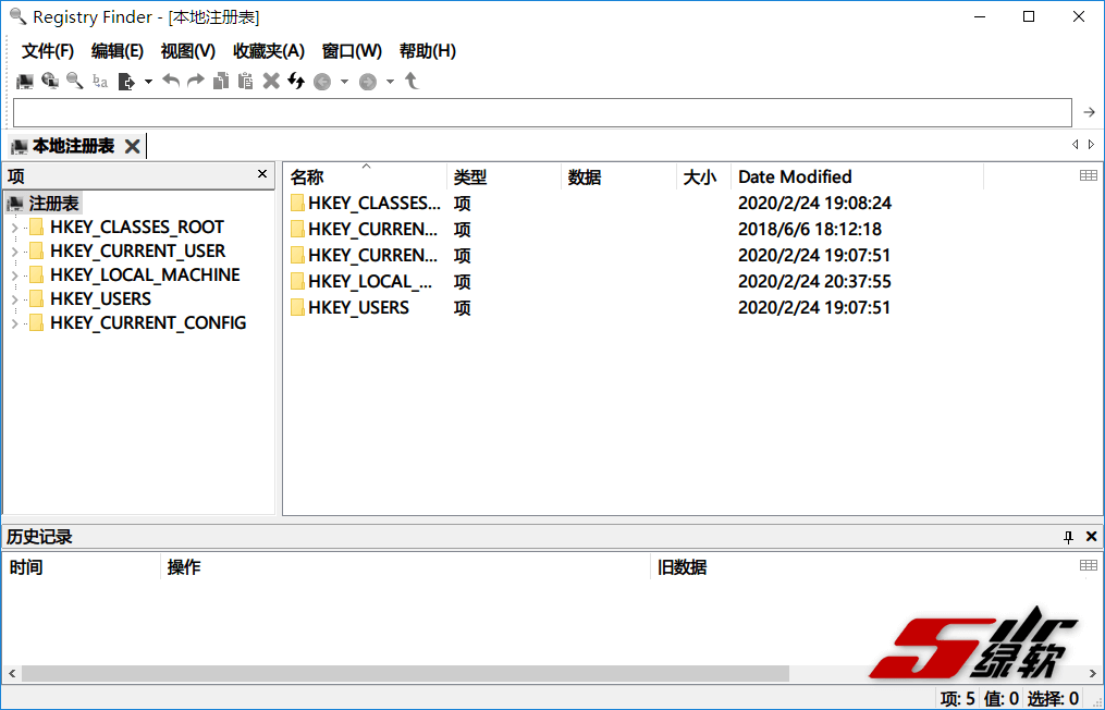 注册表批量搜索替换软件 Registry Finder 2.49 32位/64位 中文绿色版