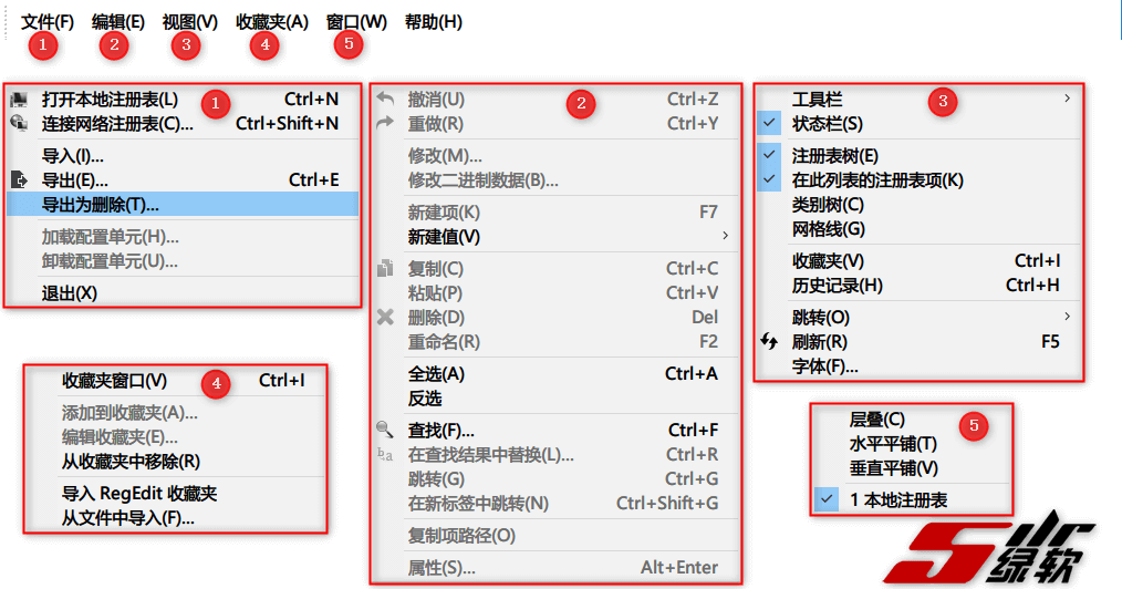 注册表批量搜索替换软件 Registry Finder 2.55 32位/64位 中文绿色版