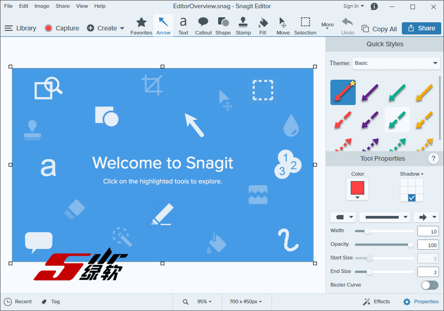 老牌屏幕截图录屏软件 TechSmith Snagit 2022.1.1 英文版