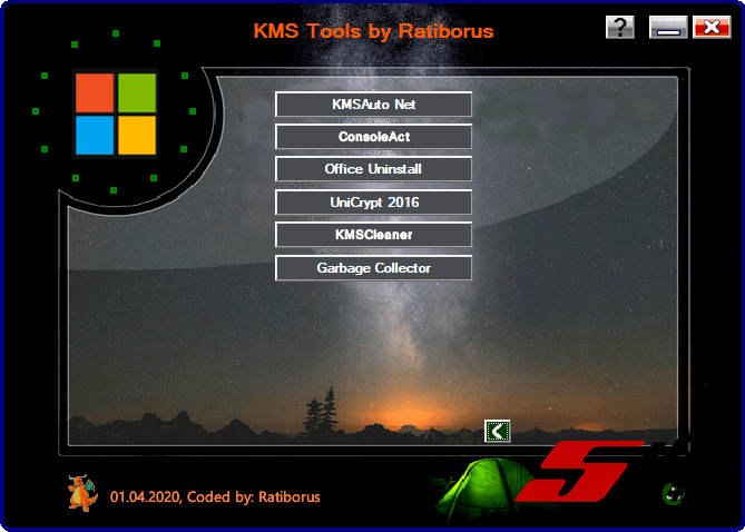Windows/Office激活工具 KMS Tools Portable 01.09.2022 by Ratiborus 绿色版