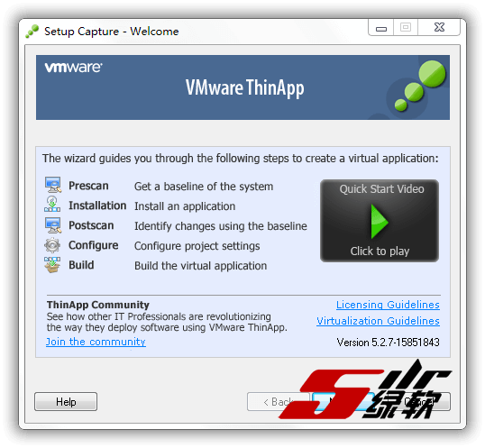 应用程序虚拟化软件 VMware ThinApp Enterprise 2203 英文版
