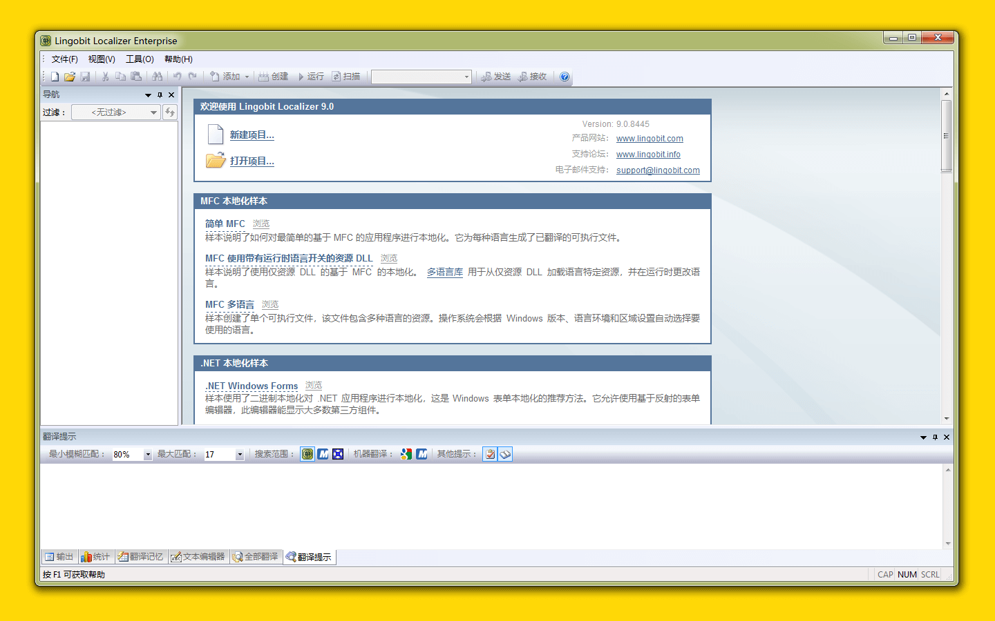 本地化汉化工具 Lingobit Localizer Enterprise 9.0.8445.0 中文版
