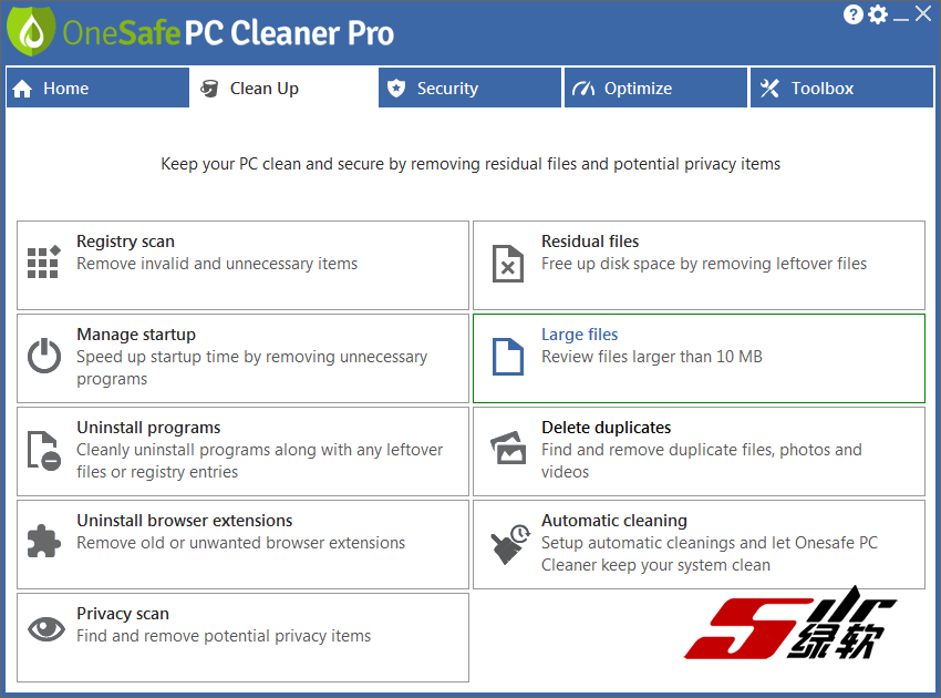 系统清理优化软件 OneSafe PC Cleaner Pro 8.1.0.7 英文版