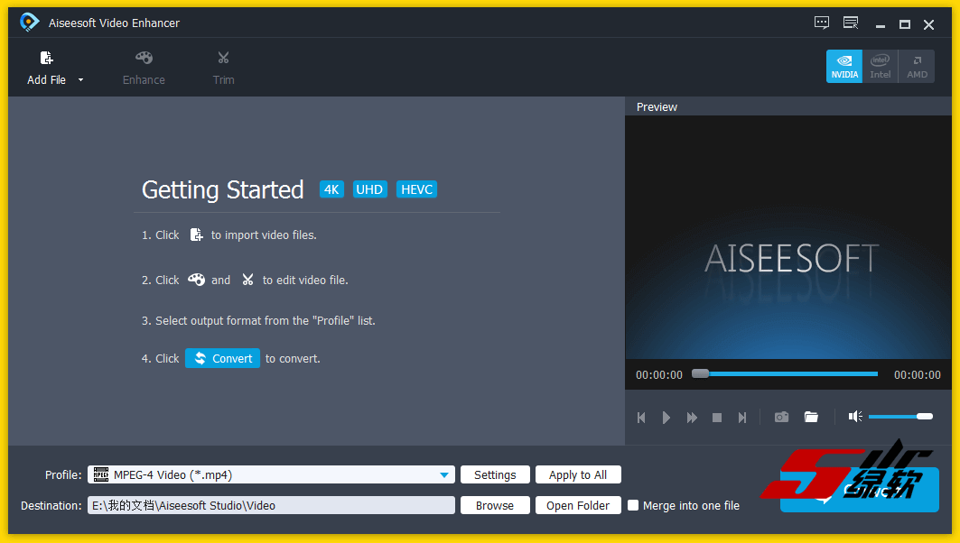 AI 视频增强软件 Aiseesoft Video Enhancer 9.2.38 英文版