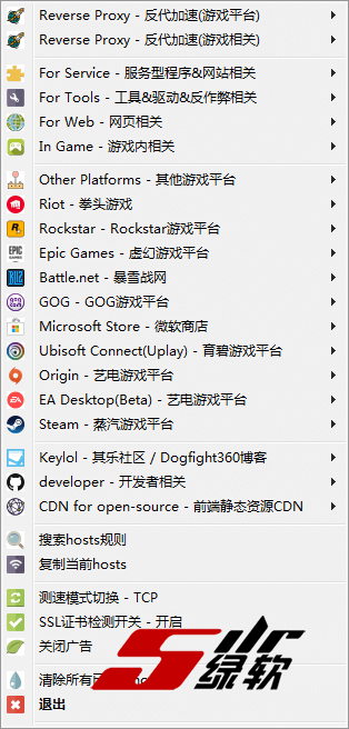 强大的支持多平台hosts修改 UsbEAm Hosts Editor V3.63 中文版
