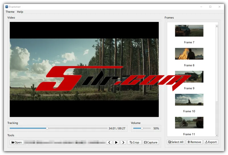 专业级视频逐帧提取与高保真截图工具 Frammer v1.0.5 英文版