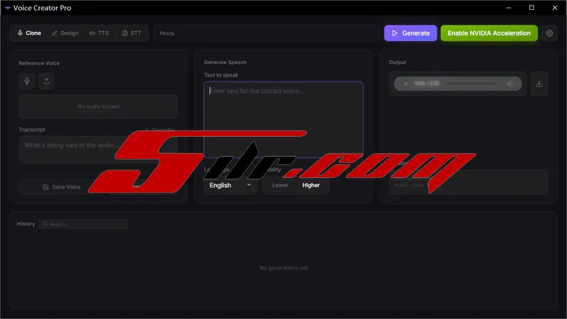 本地化AI语音克隆与多模态语音处理工具 Voice Creator Pro v1.1.0 英文版